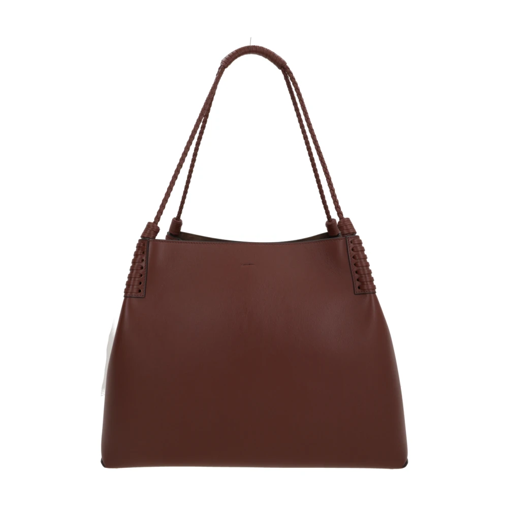 ETRO Bruine tote tas met geborduurde Pegasus Brown Dames