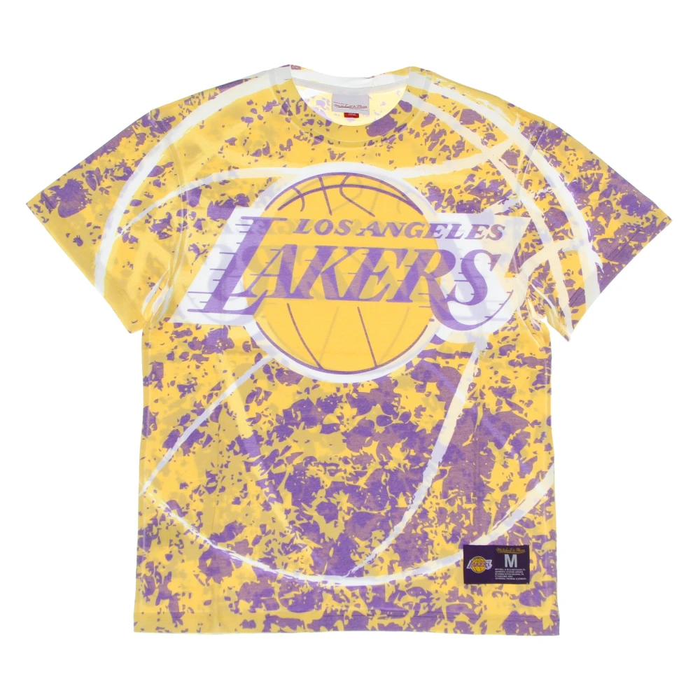 Mitchell & Ness NBA Jumbotron Tee Los Angeles Lakers Multicolor, Herr