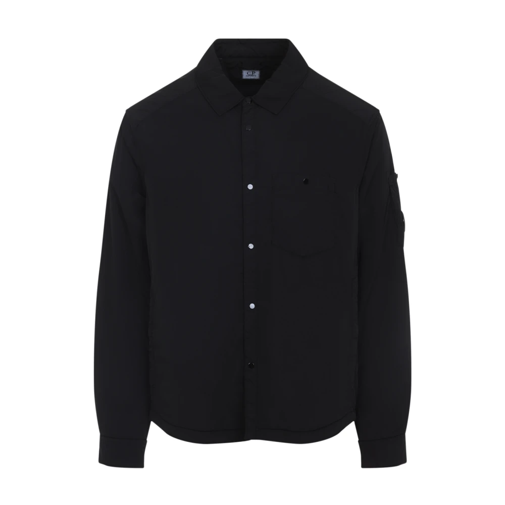 C.p. Company Men's Black Jacket For Aw25