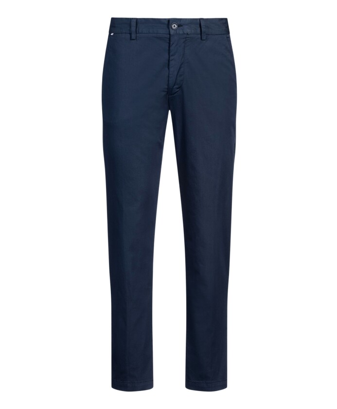 pantalon-bleu-slim-fit-satin-coton