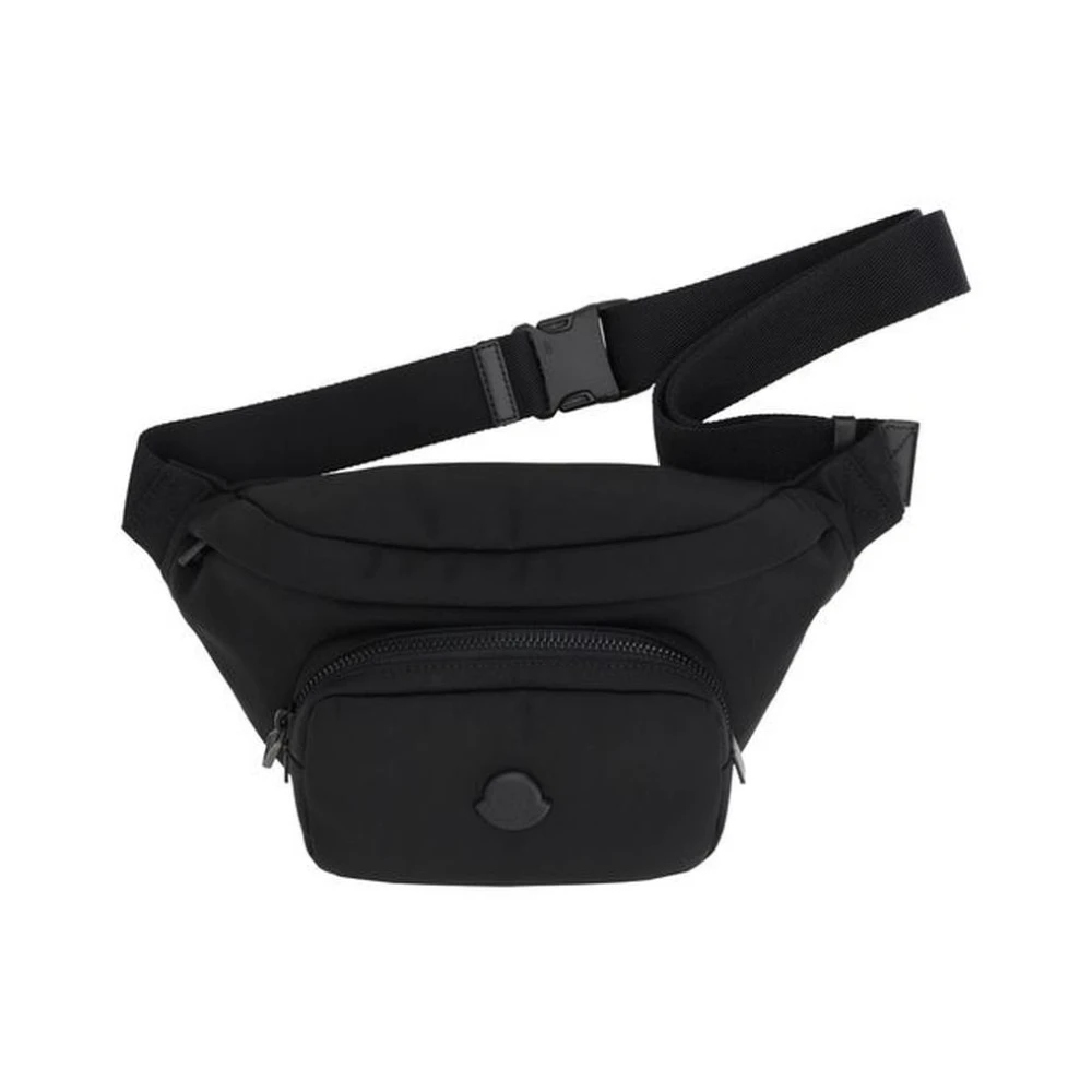 Moncler Verstelbare Heuptas Ritssluiting Black Heren