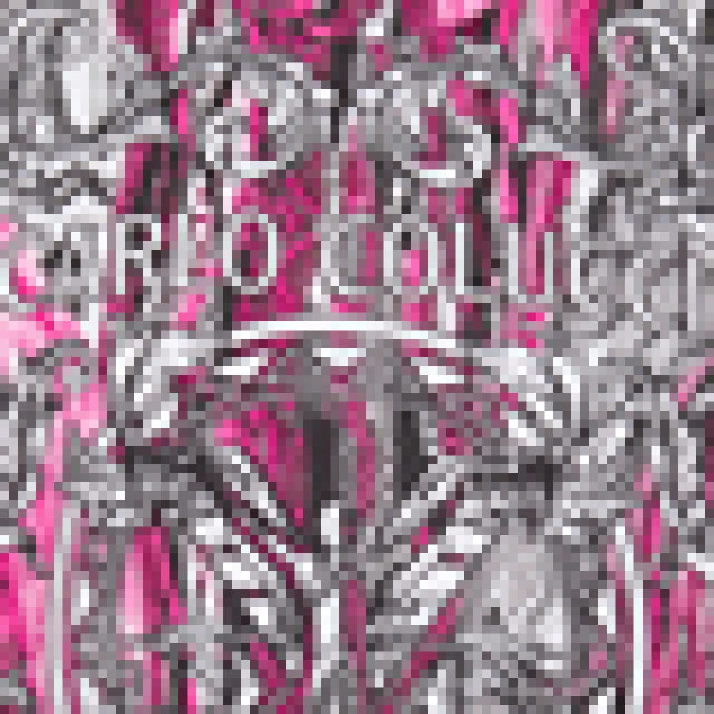 carlo colucci Artistieke Gebreide Print T-Shirt Multicolor Heren