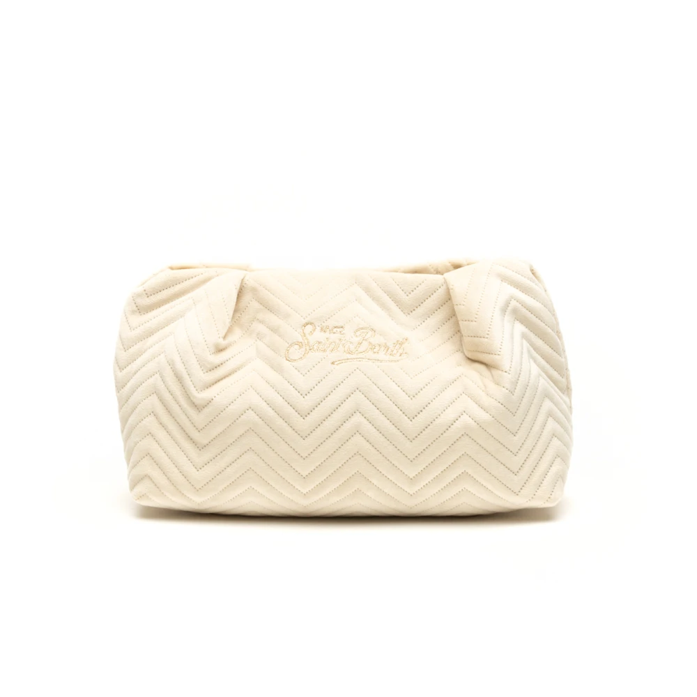 MC2 Saint Barth Witte Pochette Tas White Dames