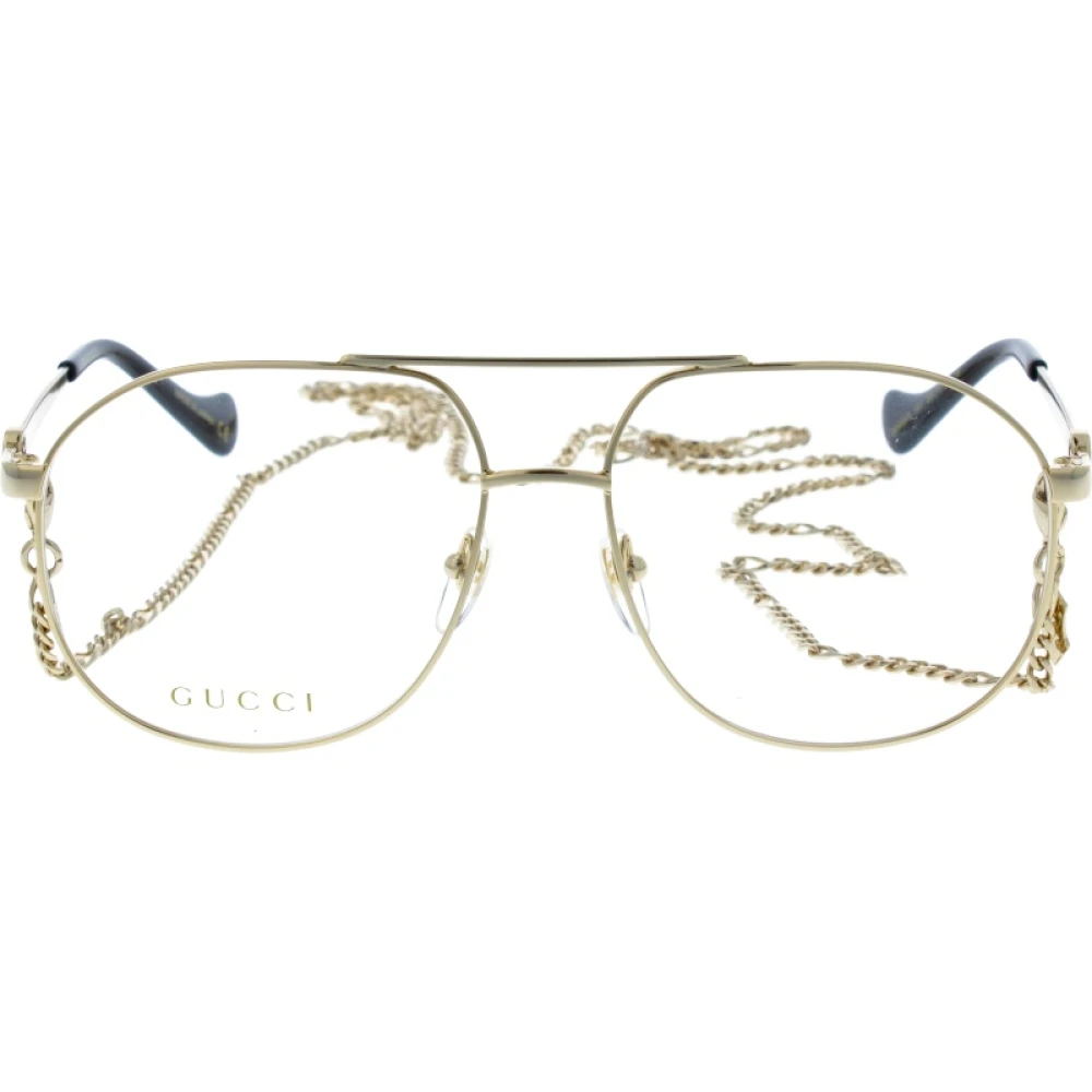 Gucci Glasses Yellow Unisex