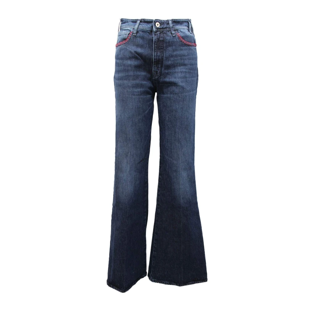 Cycle Blue Flare Jeans, Female, W28, Flared Jeans