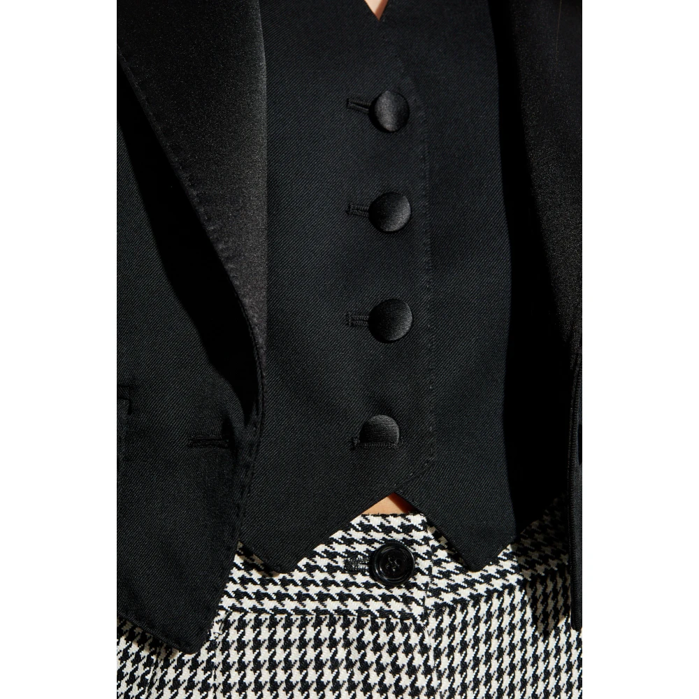 Dolce & Gabbana Wollen blazer Black Dames