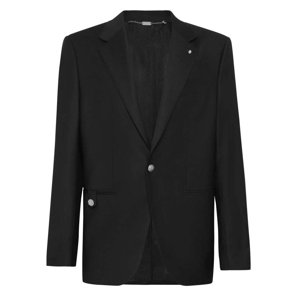 Billionaire Uomo Nero Giacche, L, New,