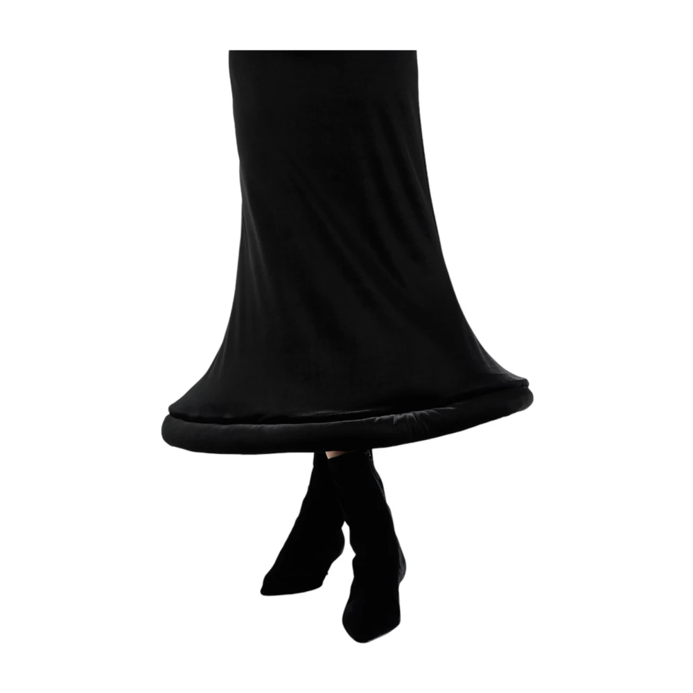 Emporio Armani Elegante Jurk voor Vrouwen Black Dames