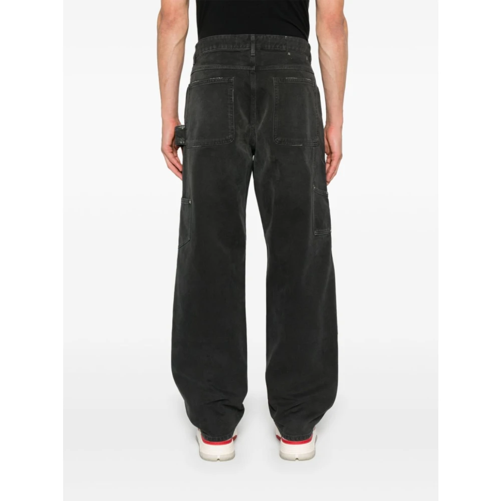 Golden Goose Zwarte Schildersbroek Black Heren