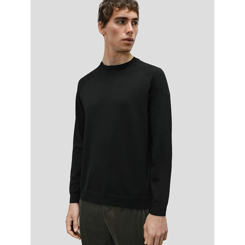 RRD Zwart Jersey Sweatshirt Black Heren