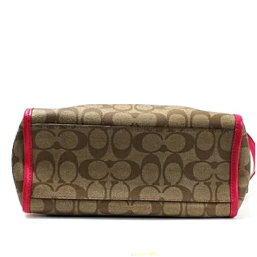 Coach Pre-owned Canvas handbags Multicolor Dames