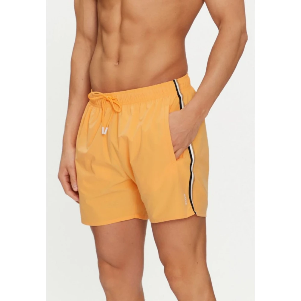 Hugo Boss Iconisch Heren Kostuum Orange Heren
