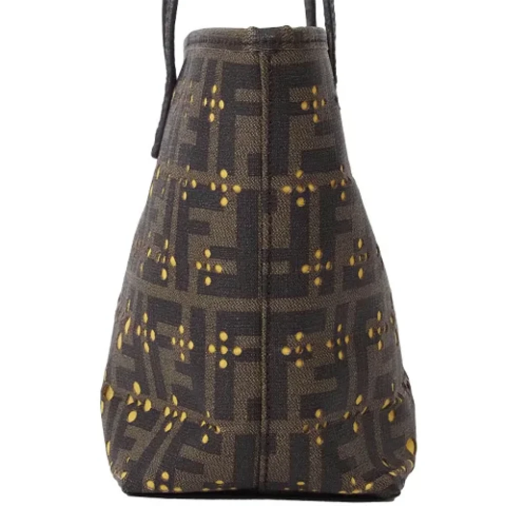 Fendi Vintage Pre-owned Plastic fendi-bags Brown Dames