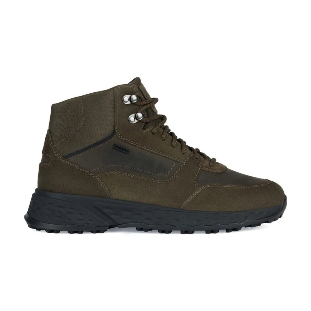 Militärgrüne ABX Sport Sneakers - Geox - Modalova