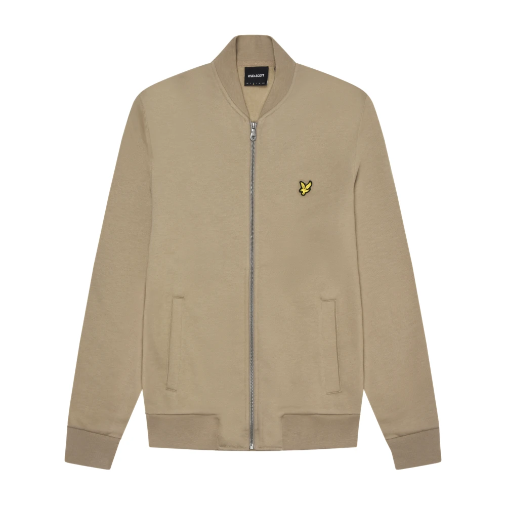 Lyle & Scott Jersey Bomber Midlayers Beige, Herr