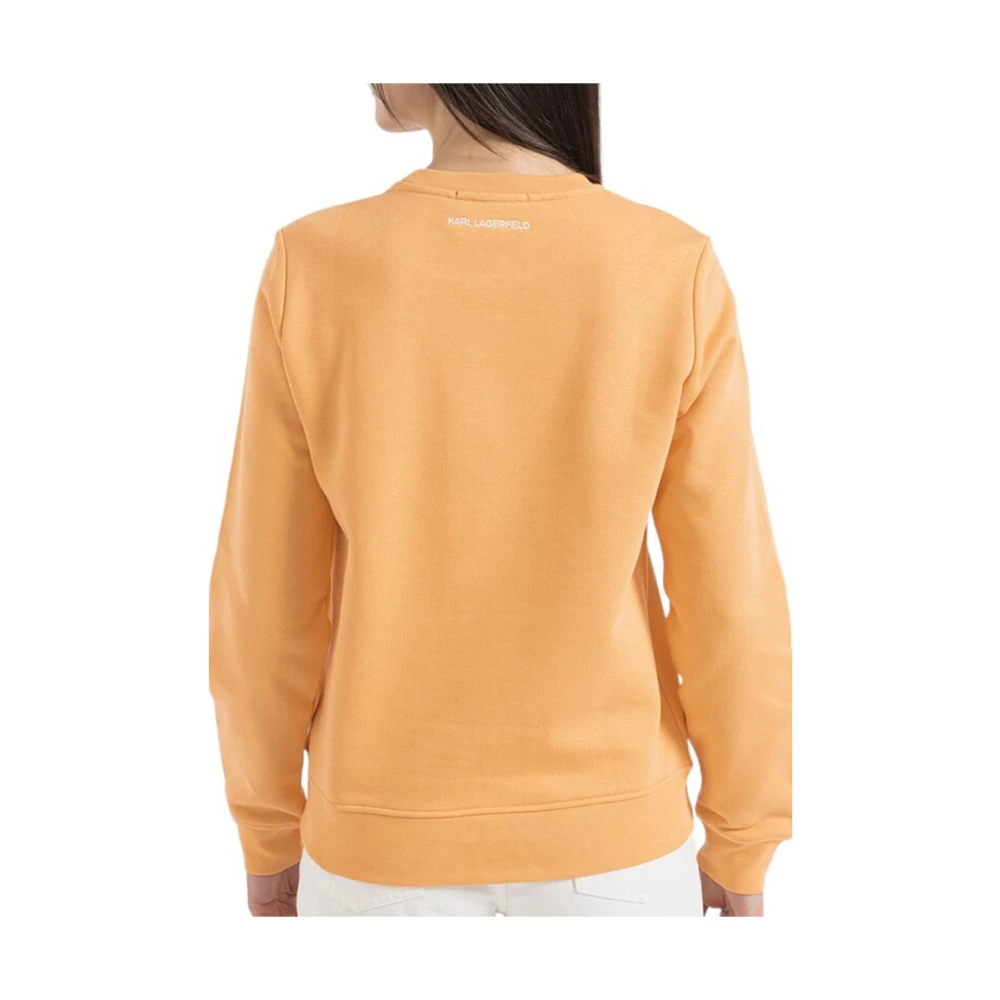 Karl Lagerfeld Choupette Iconische Sweater Orange Dames