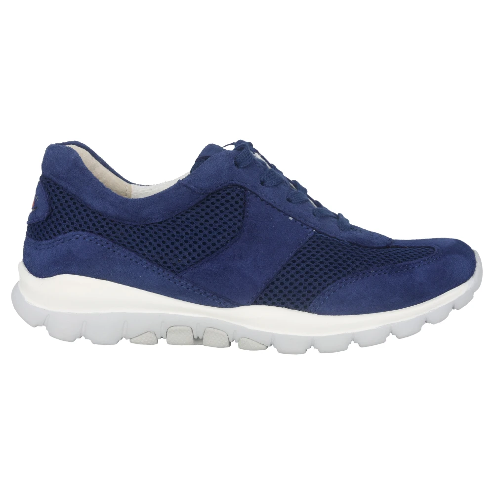 Gabor Comfortabele rollende sneaker voor vrouwen Dames Schoenen Blauw