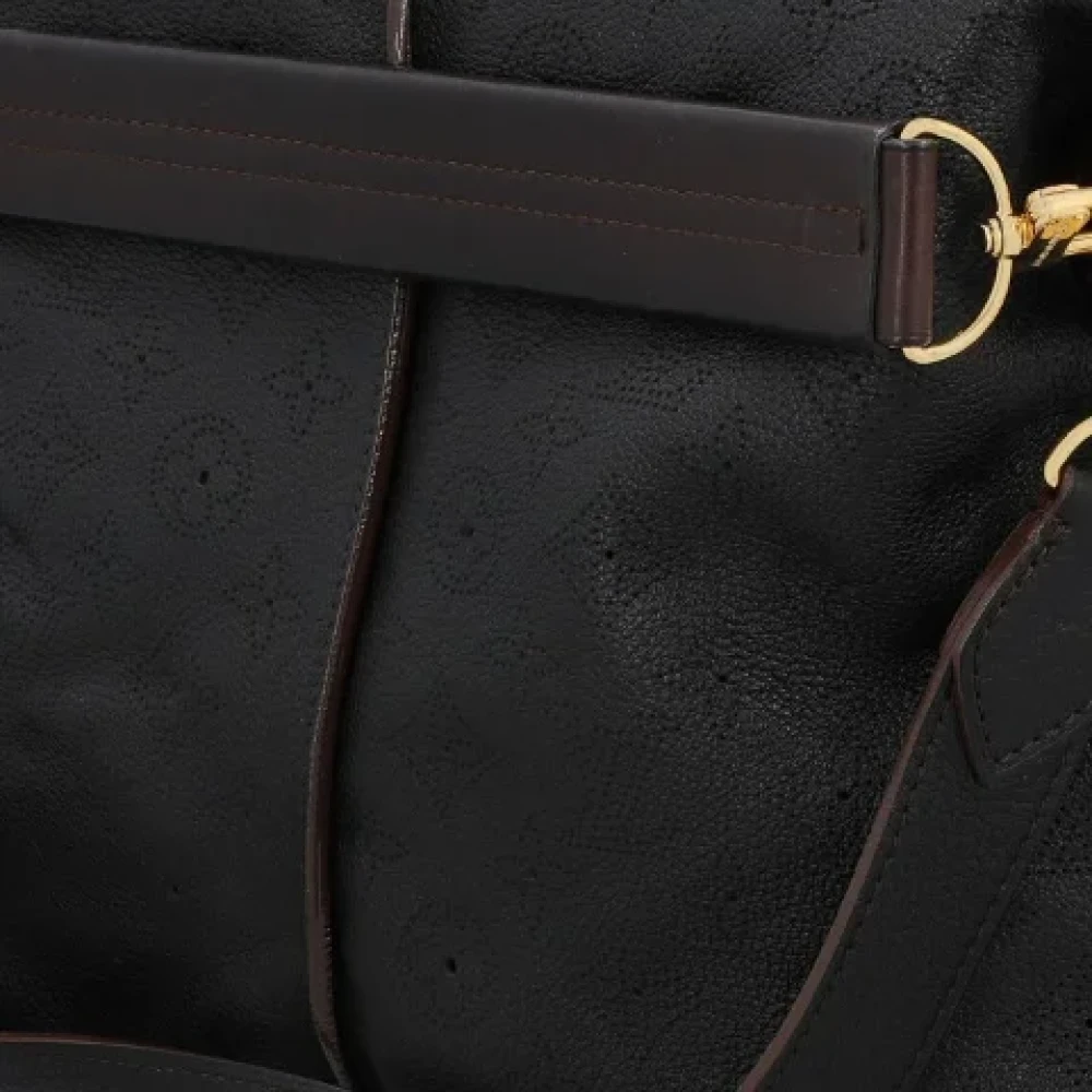 Louis Vuitton Vintage Pre-owned Leather crossbody-bags Black Dames