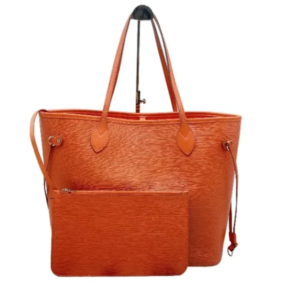 Louis Vuitton Vintage Pre-owned Leather totes Orange Dames
