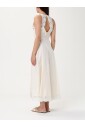 robe-midi-elegante-jaune-creme