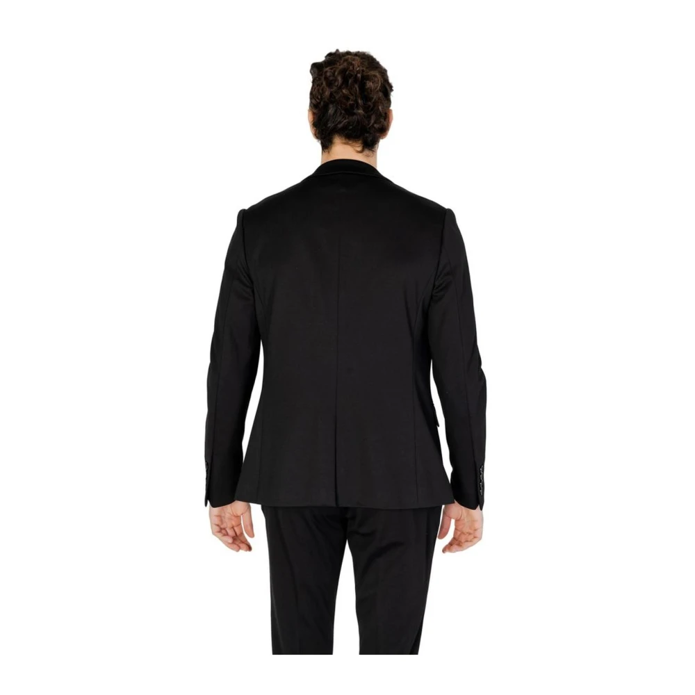 Antony Morato Zwart Pak Jas Lente Zomer Collectie Black Heren