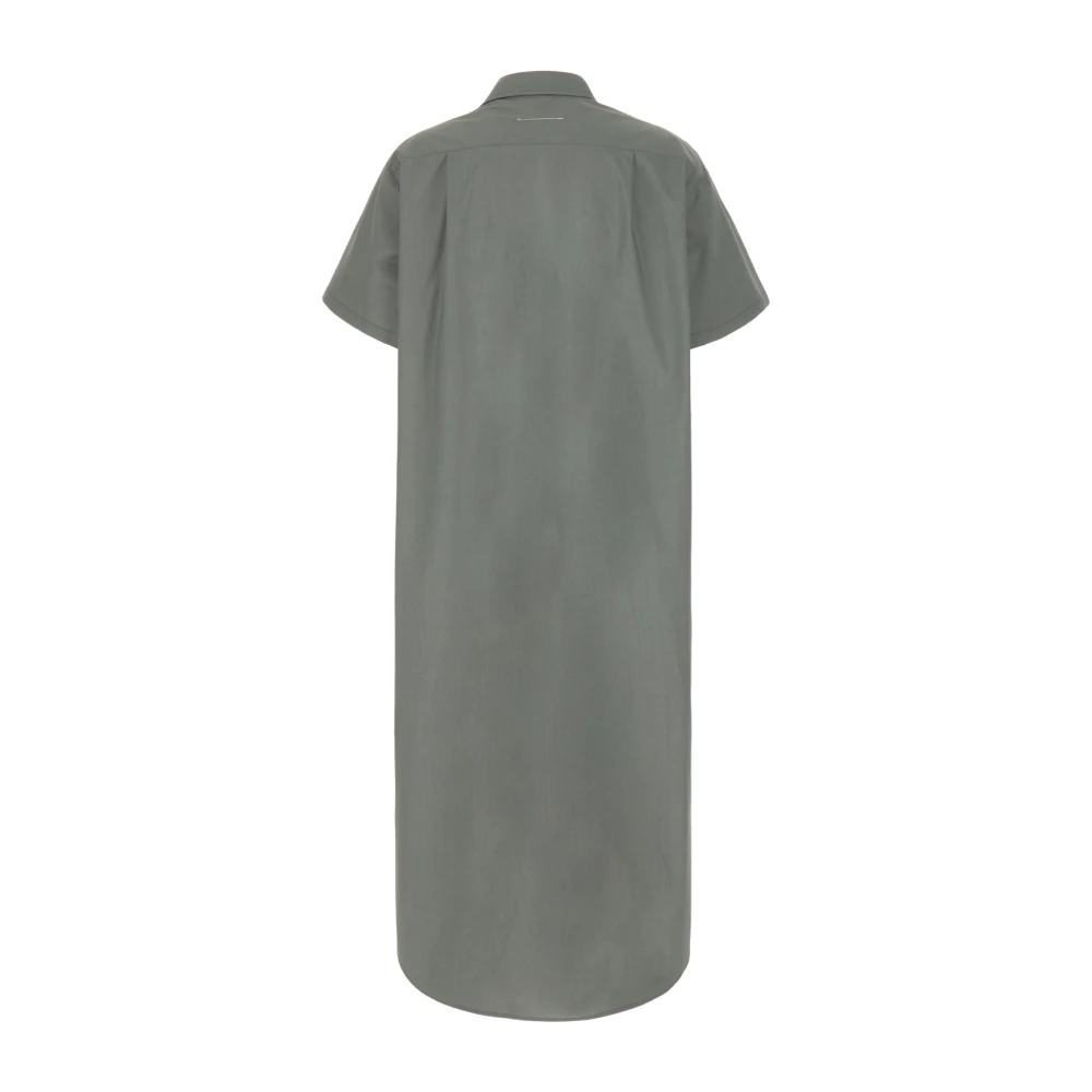 MM6 Maison Margiela Shirt Dresses Gray Dames