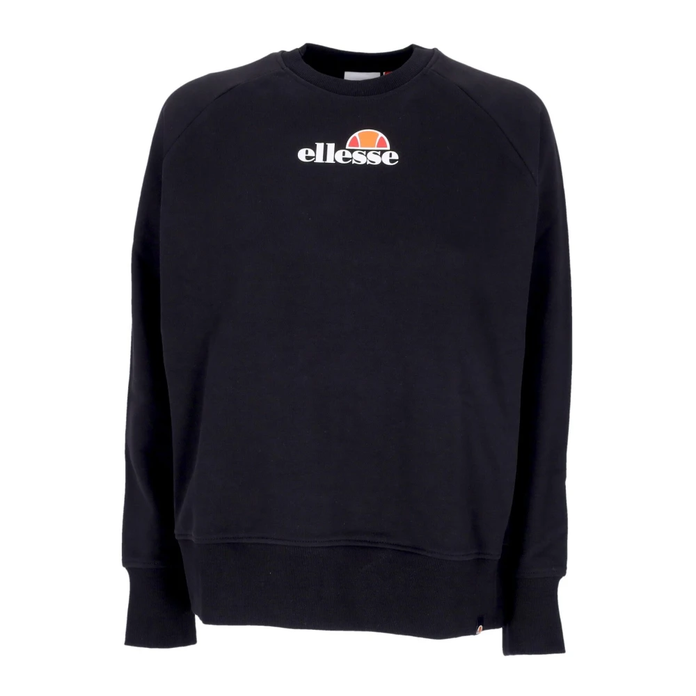 Ellesse Zwarte Lichtgewicht Crewneck Sweatshirt Black Dames