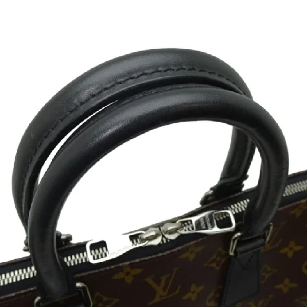 Louis Vuitton Vintage Pre-owned Canvas handbags Black Dames