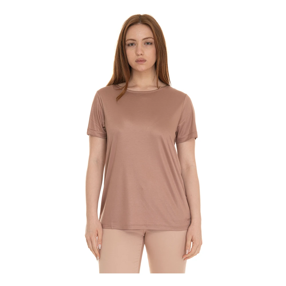 Fay - Tops > T-Shirts - Pink - Fay - Modalova