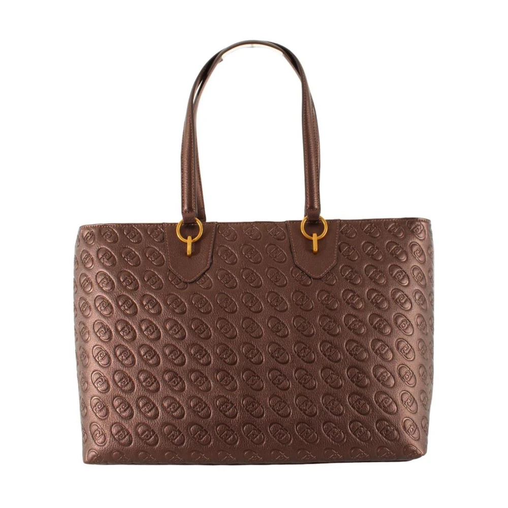 Liu Jo Stijlvolle Shopper Tas Casta Handtas Brown Dames