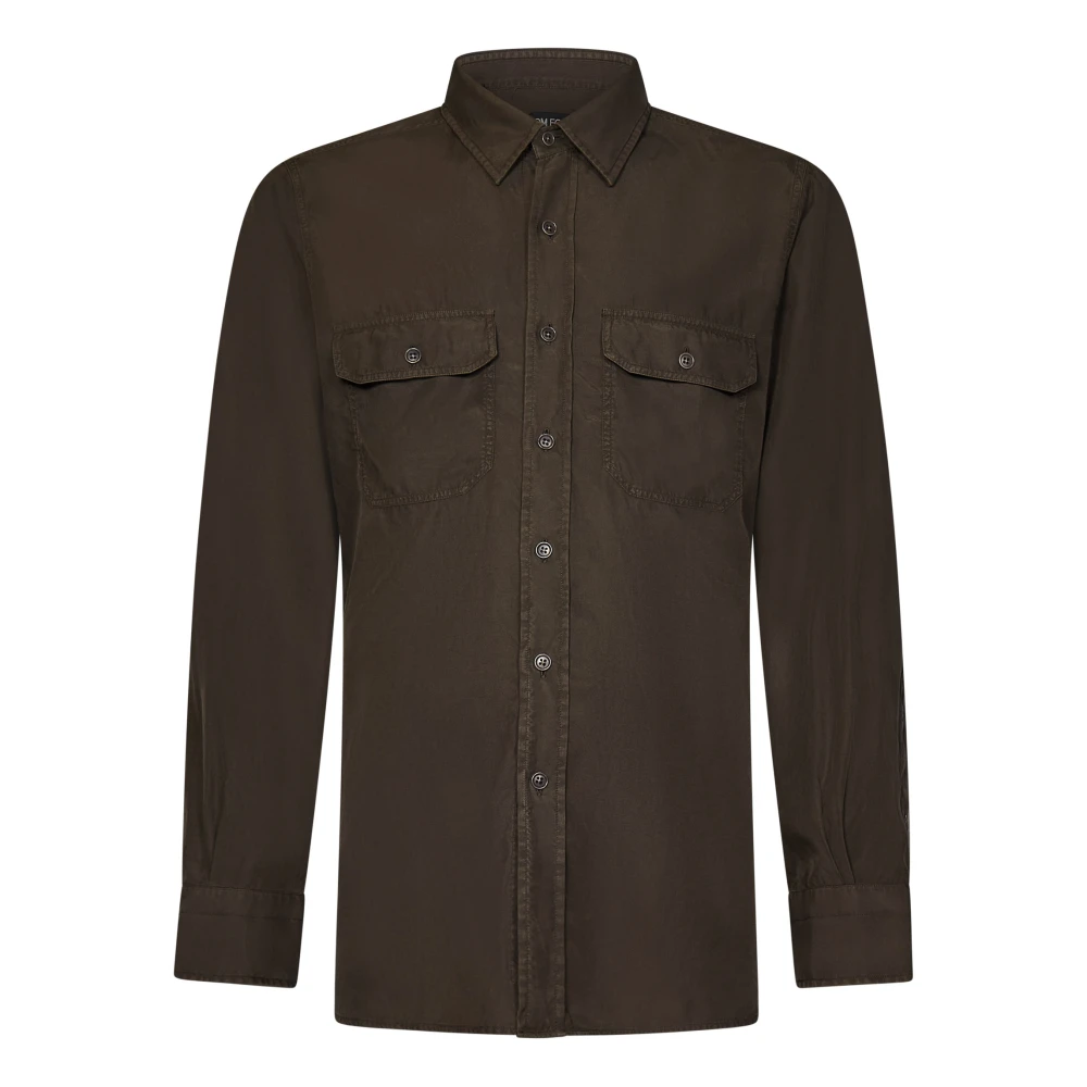 Shirts > Denim Shirts - - Tom Ford - Modalova