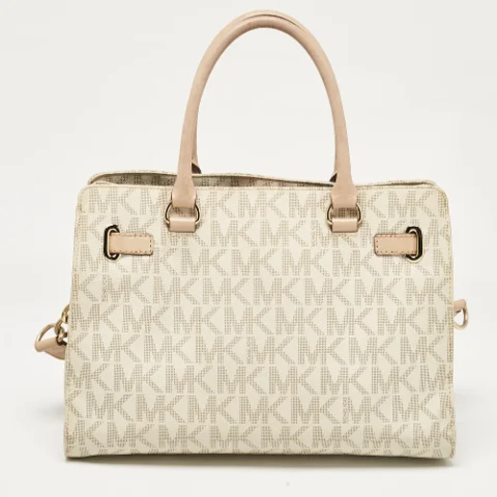Michael Kors Pre-owned Leather totes Beige Dames