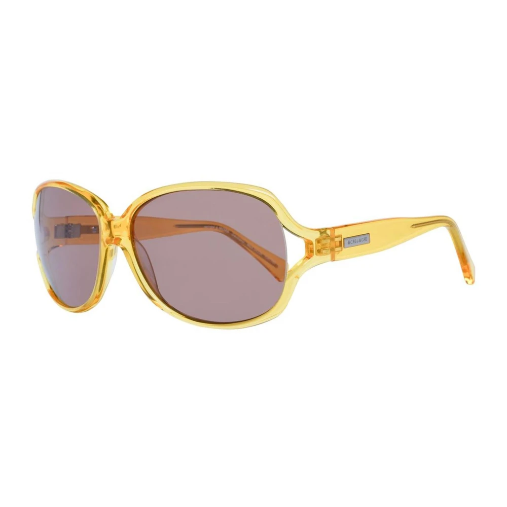 More & More Women's Yellow Oval Sunglasses