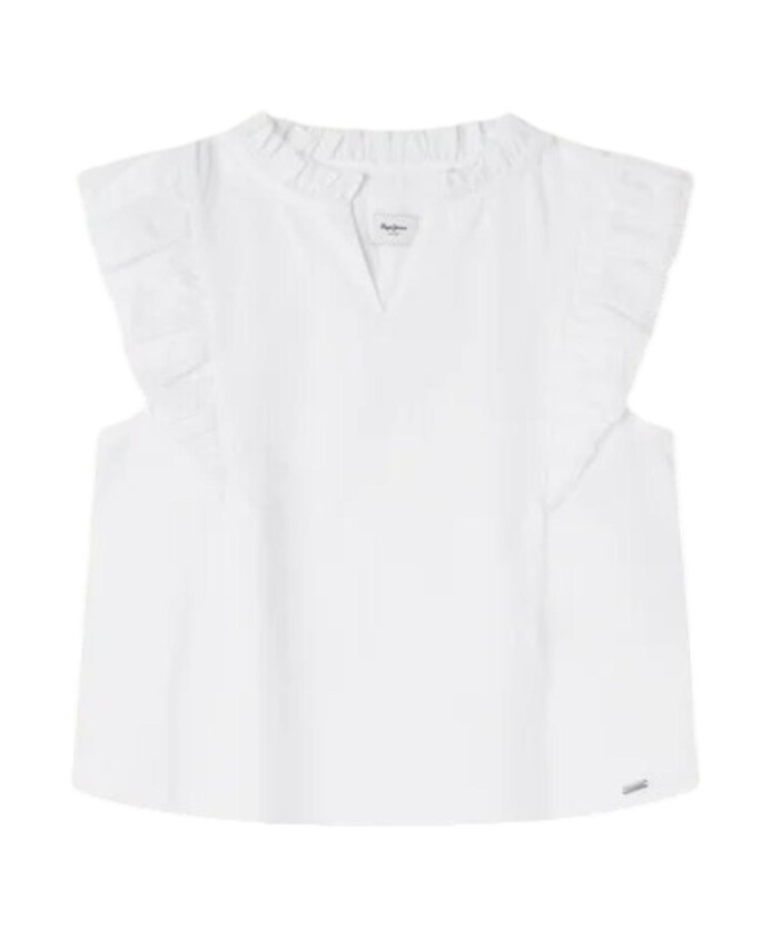 romantic-v-neck-butterfly-sleeve-blouse
