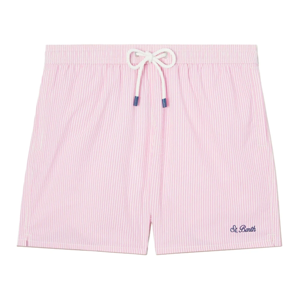 Mc2 Saint Barth Men's Pink Beachwear, M, Shorts