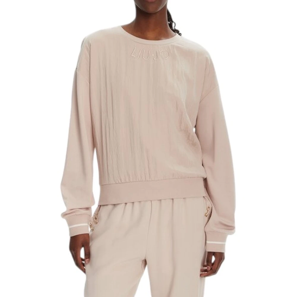 Liu Jo Donna Beige Felpe, Xl, New,
