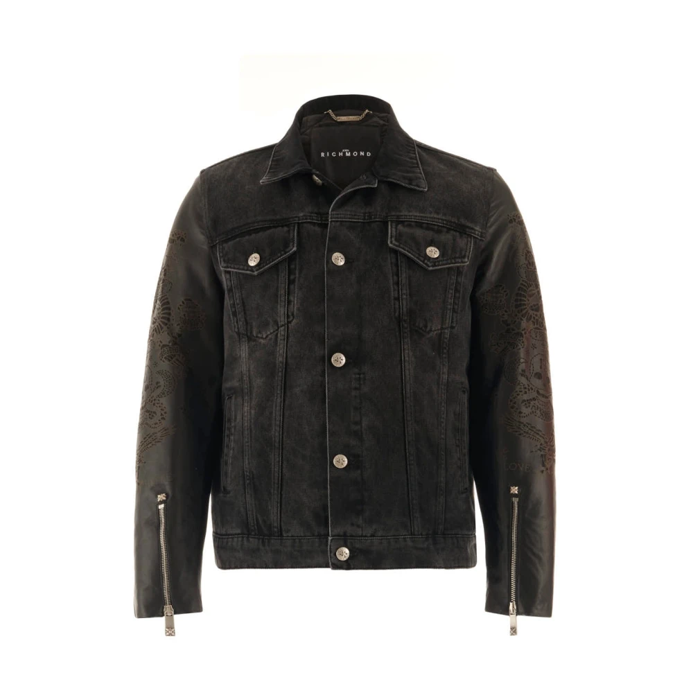 John Richmond Denim jas Black Heren