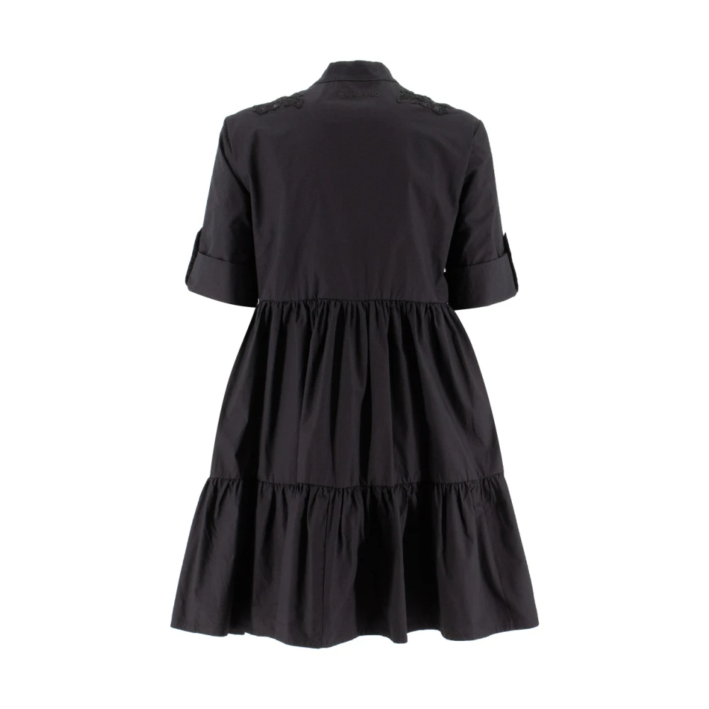 Ermanno Scervino Short Dresses Black Dames