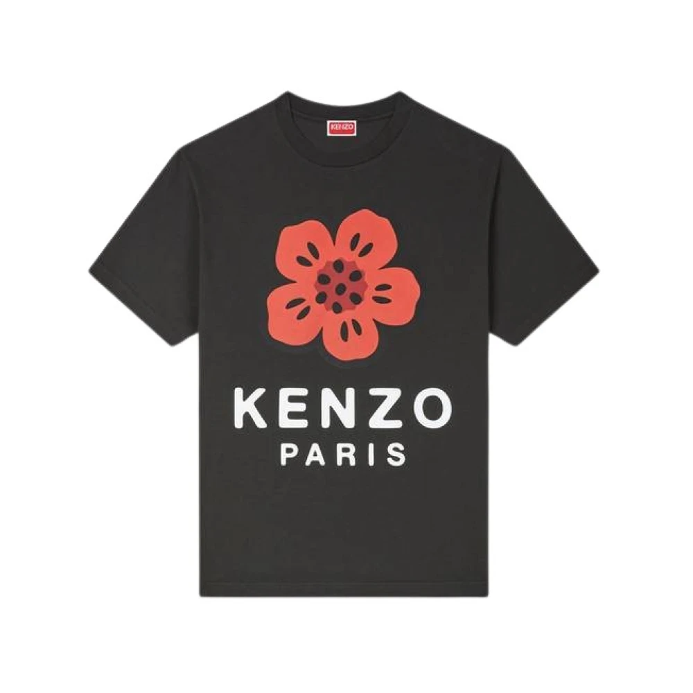 Kenzo Klassieke Boke Flower T-shirt Zwart Black Heren