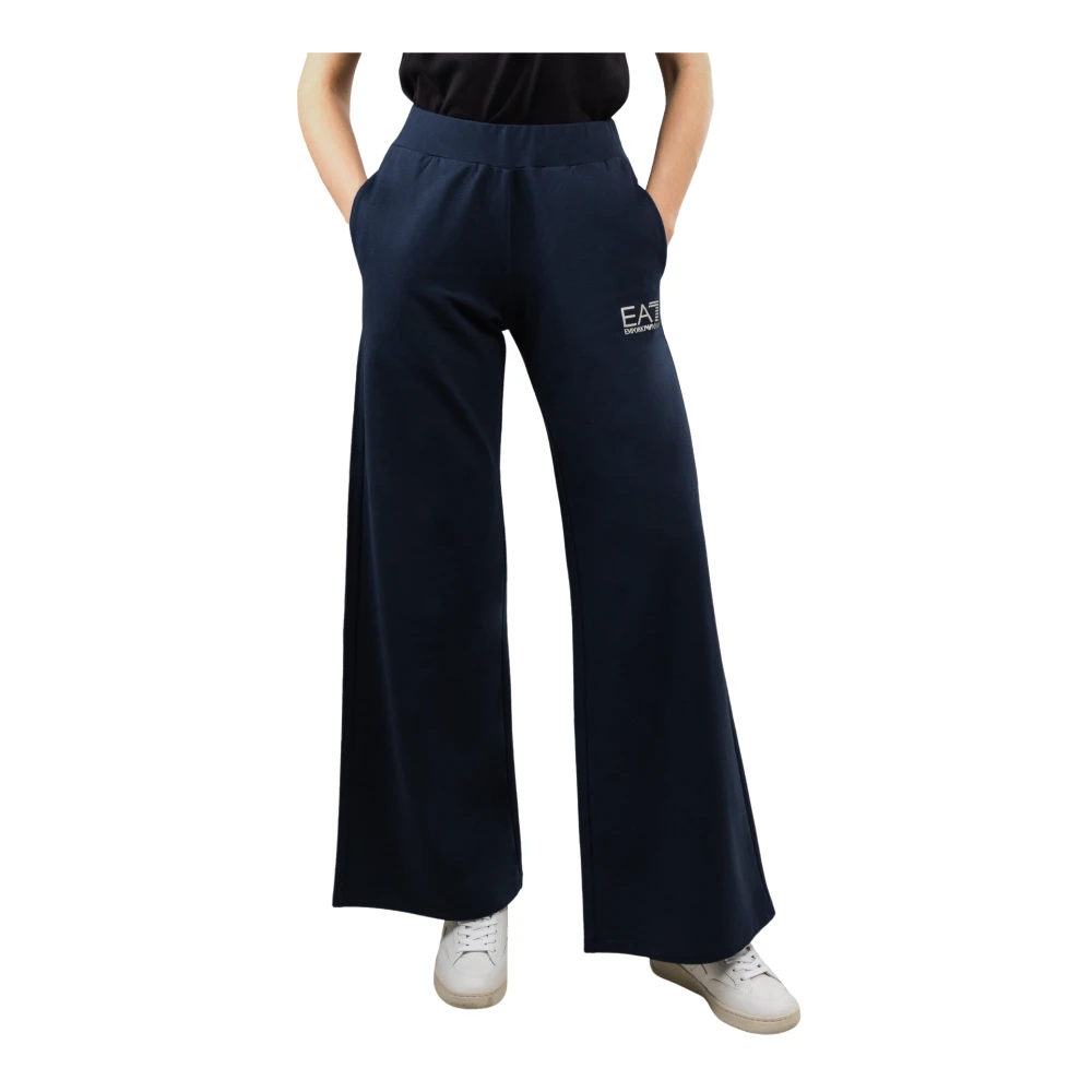 Emporio Armani Ea7 Vrouw Blauw Sweatpants