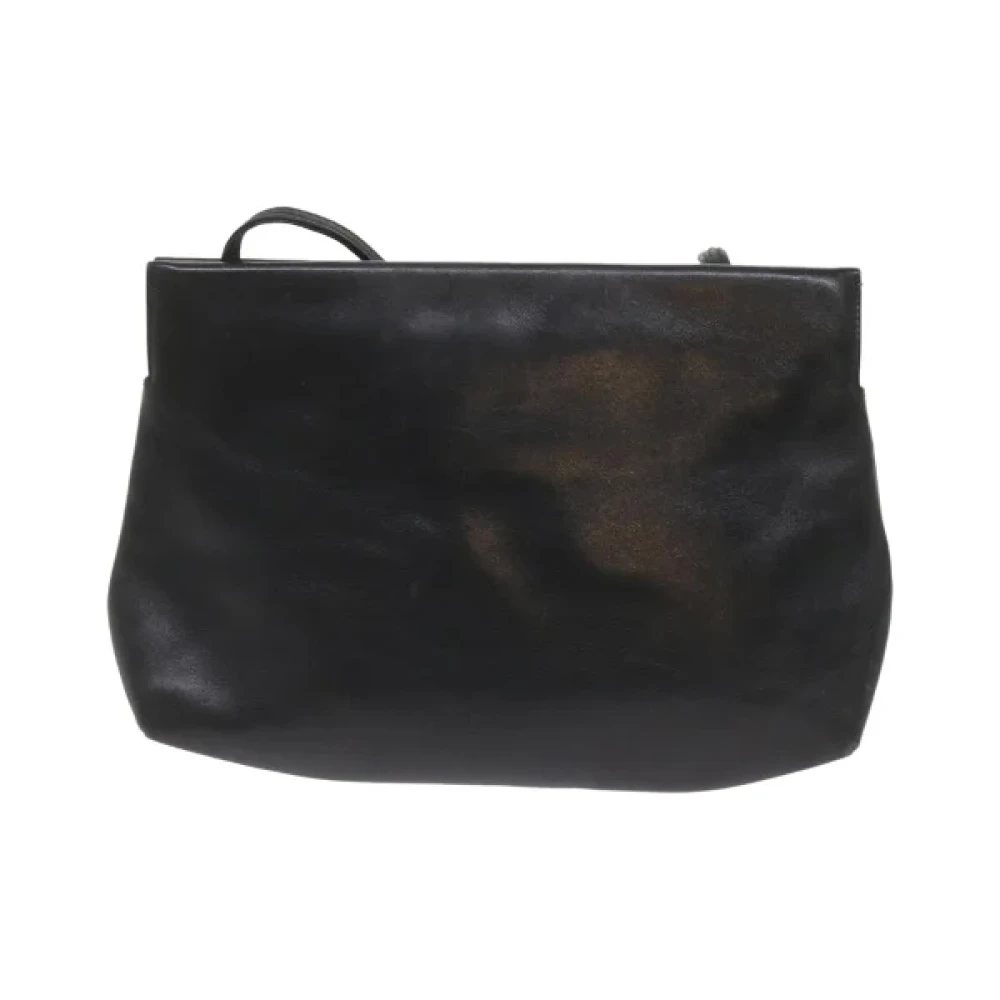 Salvatore Ferragamo Pre-owned Leather shoulder-bags Blue Dames