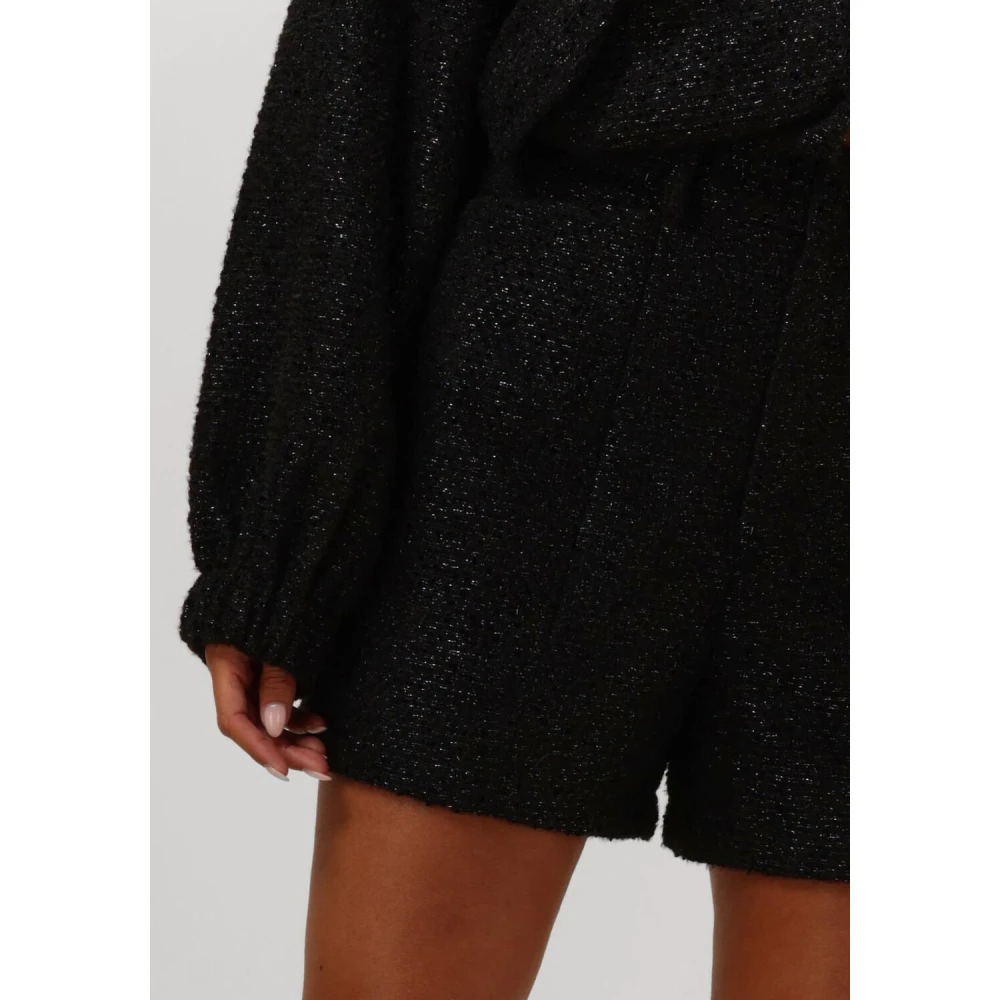 Amaya Amsterdam Zwarte elegante shorts voor stijlvolle vrouwen Black Dames