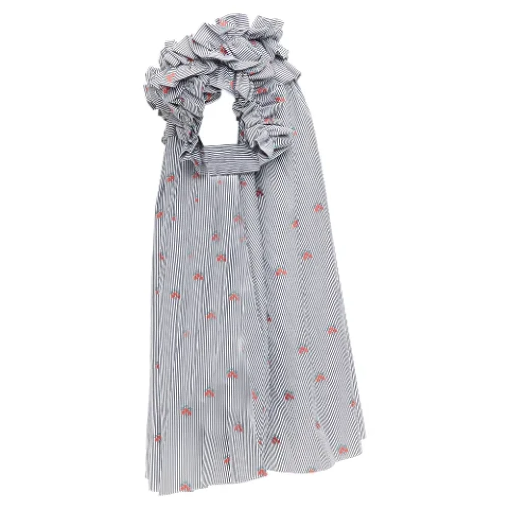 alexander mcqueen Cotton dresses Blue Dames