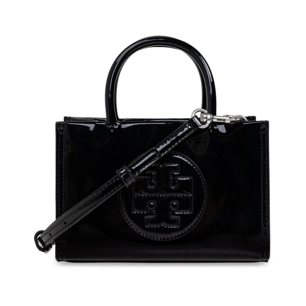 TORY BURCH Zwarte Faux Leren Schoudertas Black Dames