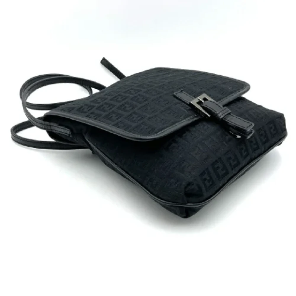 Fendi Vintage Pre-owned Canvas fendi-bags Black Dames