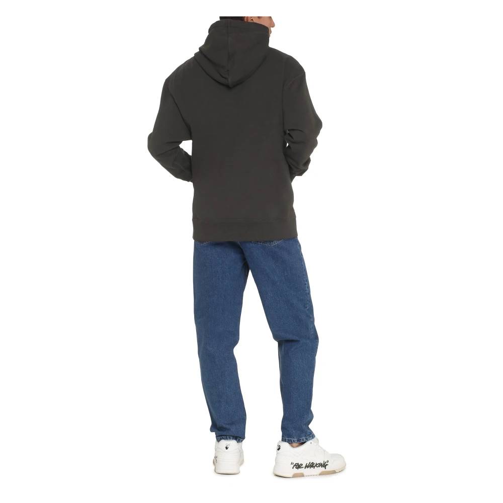 Isabel marant Marcello Hoodie met Verstelbare Trekkoord Black Heren