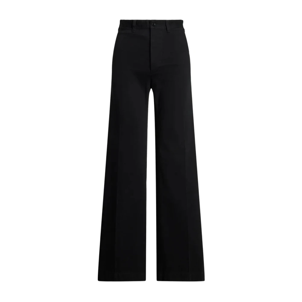 Polo Ralph Lauren Donna Nero Pantaloni, Xs, New,