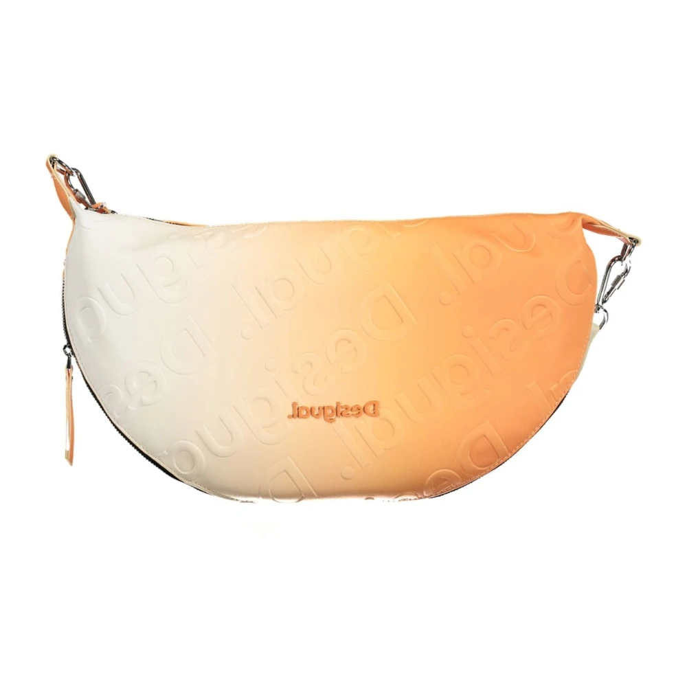 Desigual Vibrerande utvidgbar handväska Orange, Unisex