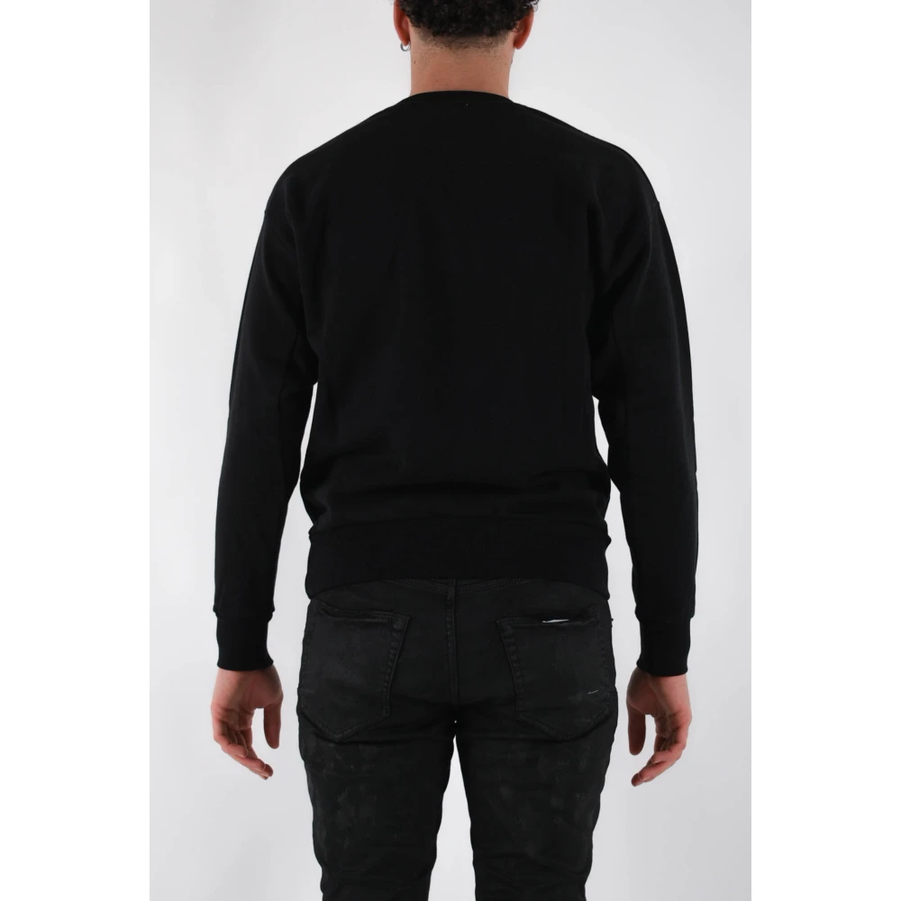 Aries Katoenen sweatshirt met voorprint Black Heren
