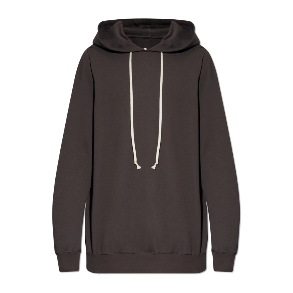 Rick Owens Hoodie Sweatshirt Brown Heren